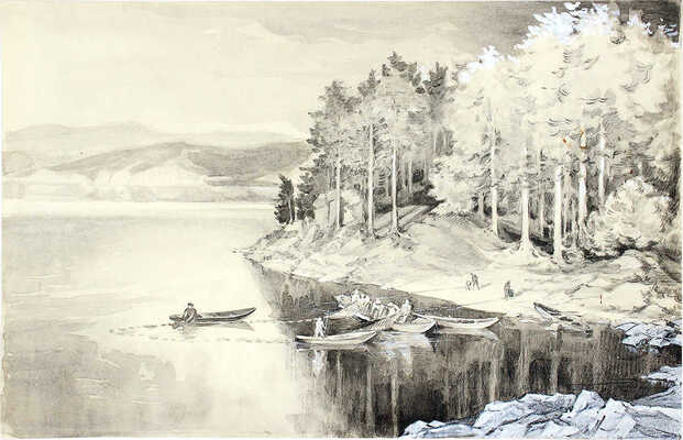 Калашников Анатолий Иванович. Рыбаки 